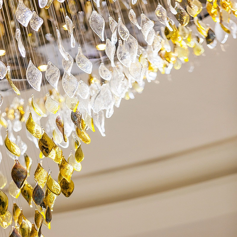 Modern design customized decoration project big Hotel Lobby Chandelier