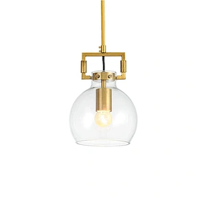 Nordic style simple glass modern chandelier