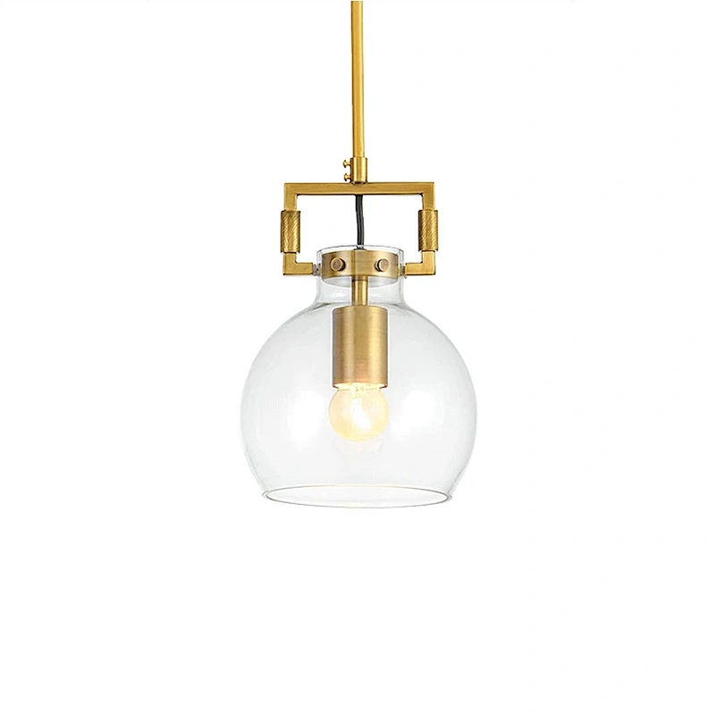 Nordic style simple glass modern chandelier
