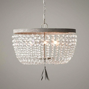 Modern French Empire Round Dining Room Luxury Led  K9 Crystal Lights Chandelier