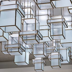 Customizable Contract Lighting Large Hotel Villa Decoration Luxury Chandeliers