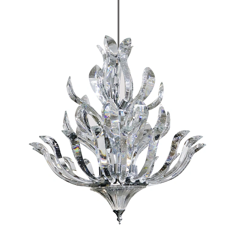 Modern Luxury Lighting Chandelier High-Grade Crystal Flower Luxury Lighting