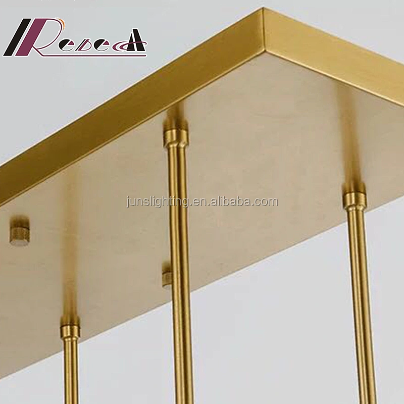 Modern Glass Tube Pendant Lamp for Hotel guest room