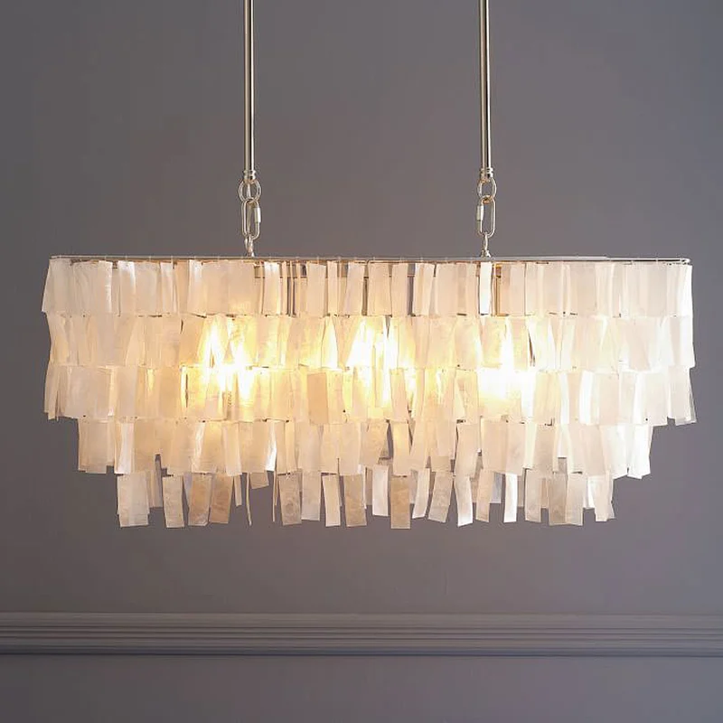 Shell Chandelier And  Pendant Lamp For Dining Room