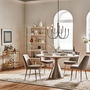 Modern Iron Chandelir For Living Room And Bedroom