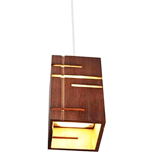 GuZhen Modern Indoor Wooden LED Pendant Lamp For Hotel