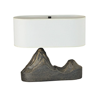 Antique design hotel decor bedside luxury copper brass table lamp for hotel