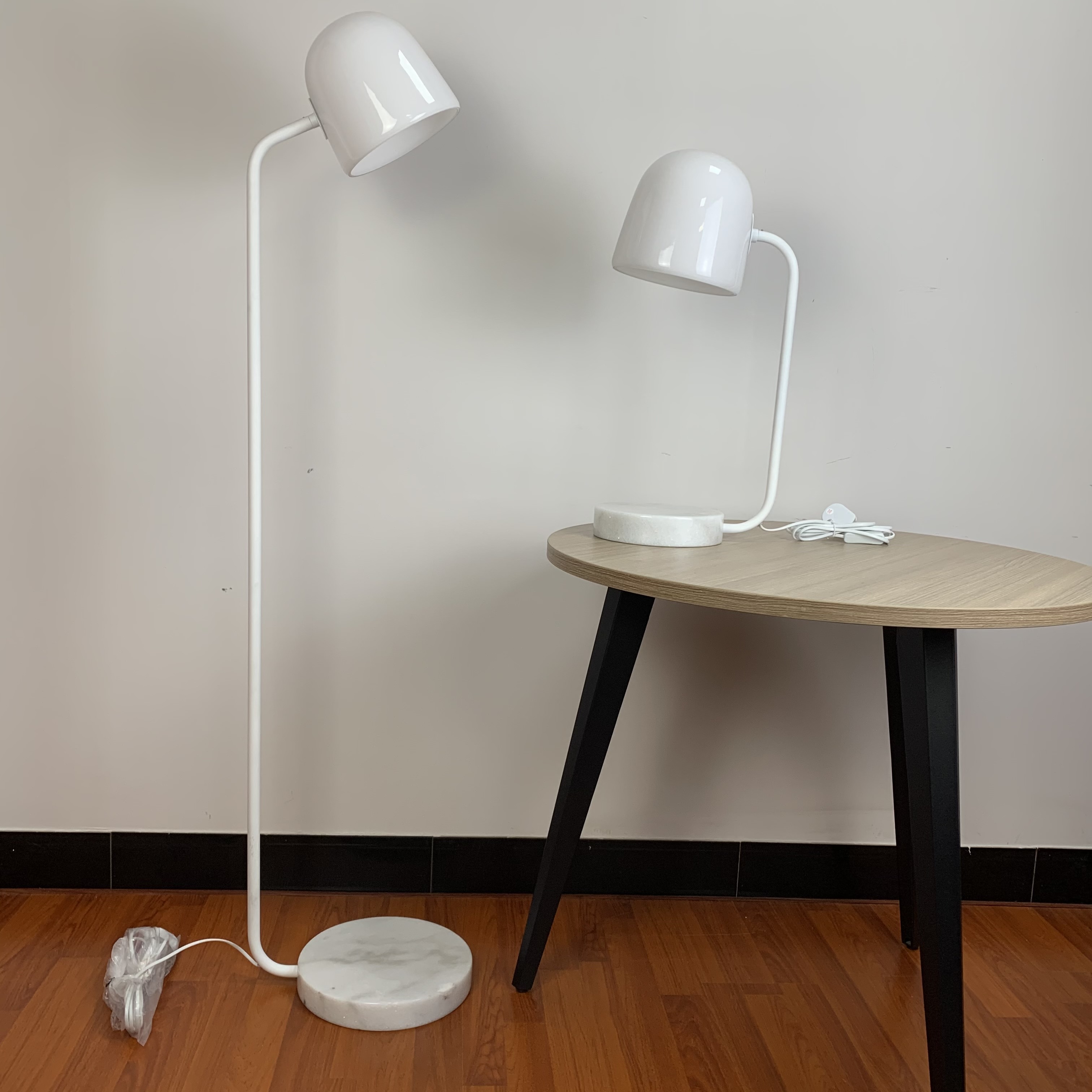 Factory New Design Strength Lighting Luxury table lamp Nordic Modern Decor Marble Base Corner Standing Floor Lamp