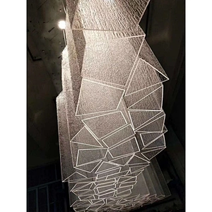 Large hotel lobby project decorative lighting pendant lamp chandelier