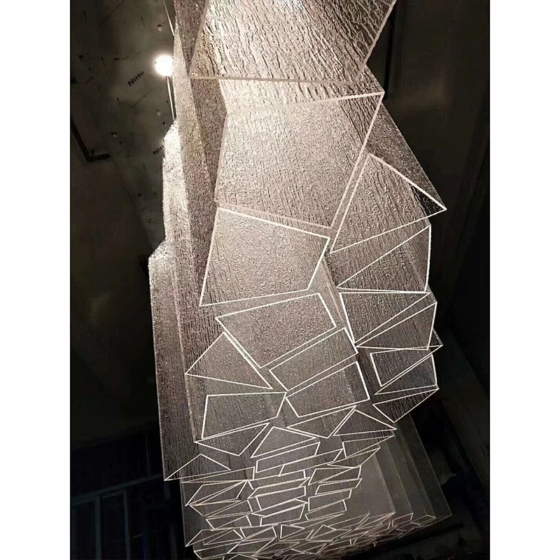 Large hotel lobby project decorative lighting pendant lamp chandelier