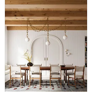 Simple Creative Living Room Chandeliers Cloakroom Clothing Store Restaurant Decorative Indoor Chain Lights