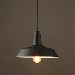 Retro Chandelier Pendant Lights Restaurant Bar Black Lights Design Lighting Hanging Antique Industrial
