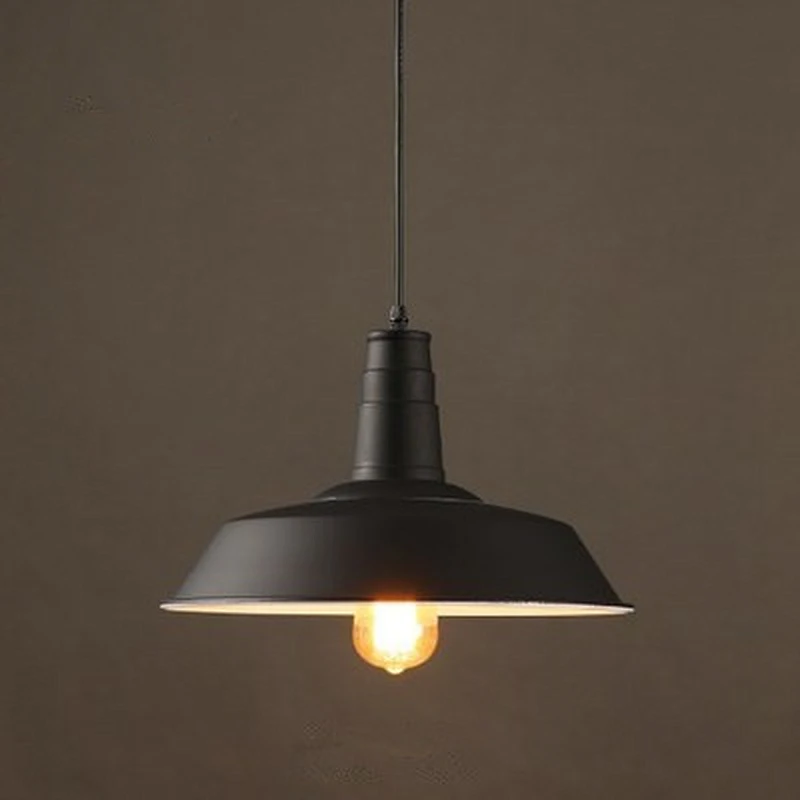 Retro Chandelier Pendant Lights Restaurant Bar Black Lights Design Lighting Hanging Antique Industrial