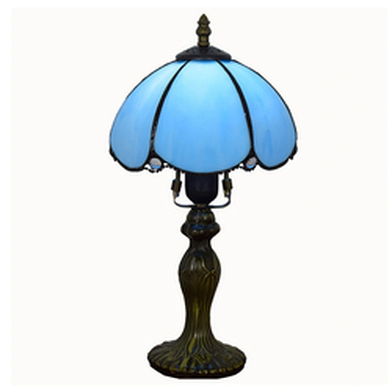 Rebecca High Quality Antique Stained Glass Tiffany Table Lamp Modern Desk Lamps