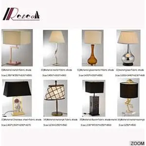 Modern Simple Adjustable Reading Bedside Desk Table Lamp for Room
