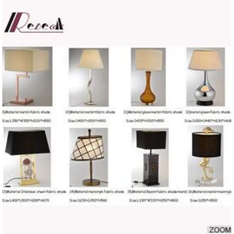 Modern Simple Adjustable Reading Bedside Desk Table Lamp for Room