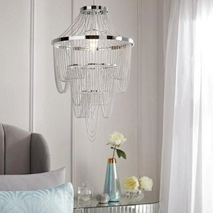 Modern decorative lighting interior pendant lamp chain chandelier