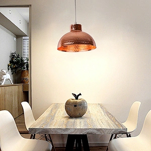 Modern simple Material E27 socket holder brass Hanging Pendant Lamp