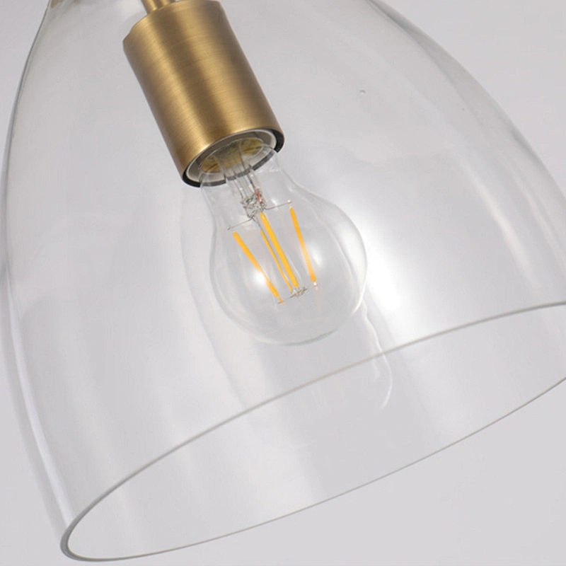 Nordic style simple glass modern chandelier