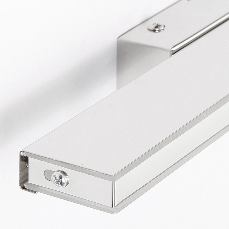 Hot-selling post-modern minimalist wall lamp hotel bathroom stainless steel acrylic led mirror light front