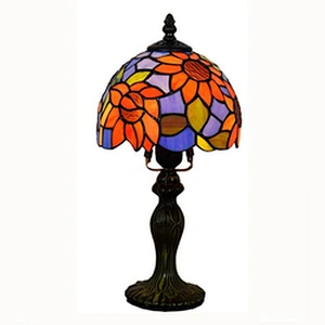Rebecca High Quality Antique Stained Glass Tiffany Table Lamp Modern Desk Lamps
