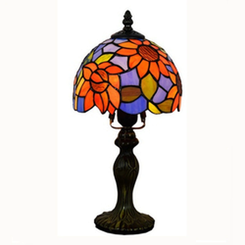 Rebecca High Quality Antique Stained Glass Tiffany Table Lamp Modern Desk Lamps