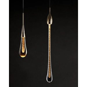 Nordic luxury crystal hotel bedroom bed chandelier contracted restaurant bar front desk water drop stair long chandelier