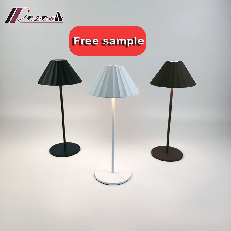Restaurant Rechargeable Table Lamp Ip54 Modern Cordless Led Table Lamps Indoor Desk Lamp