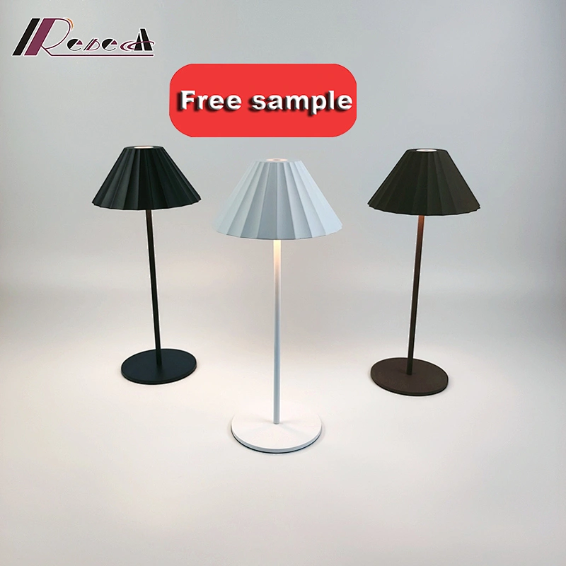 Restaurant Rechargeable Table Lamp Ip54 Modern Cordless Led Table Lamps Indoor Desk Lamp