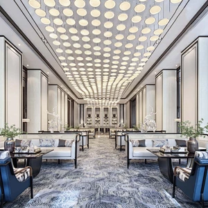 Design Lighting Led Chandelier Free Combination Large Hotel Chandelier Pendant Lights