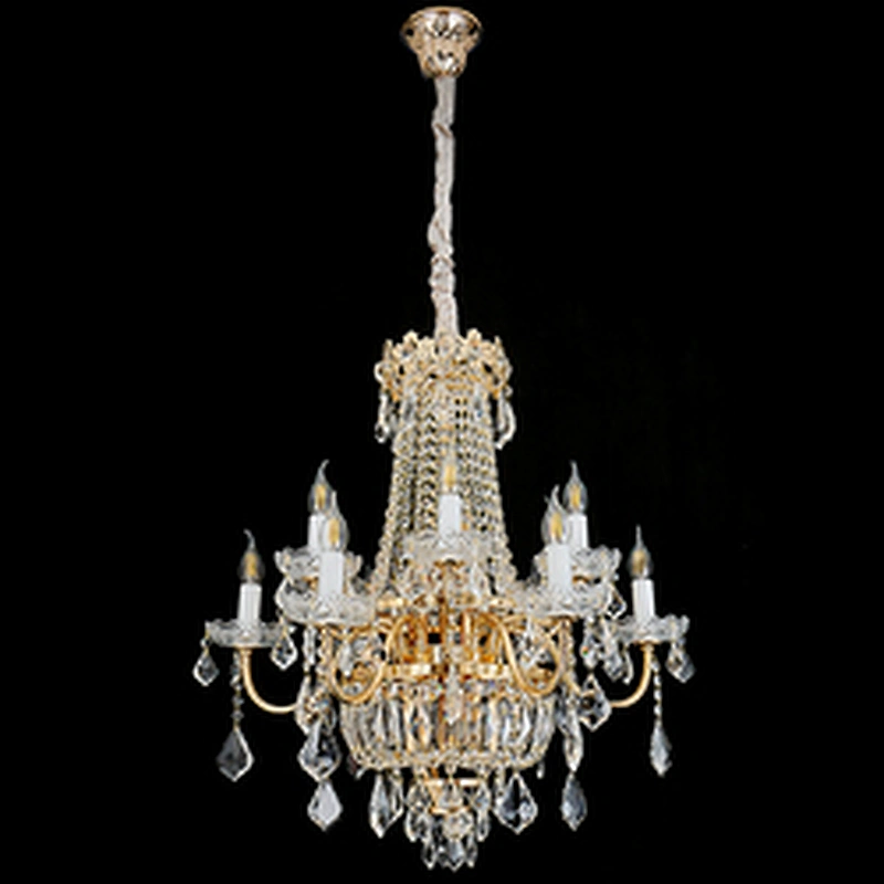Modern K9 High Quality Glass Crystal  Luxury Decorative Ceiling Lamp  Led Chandelier