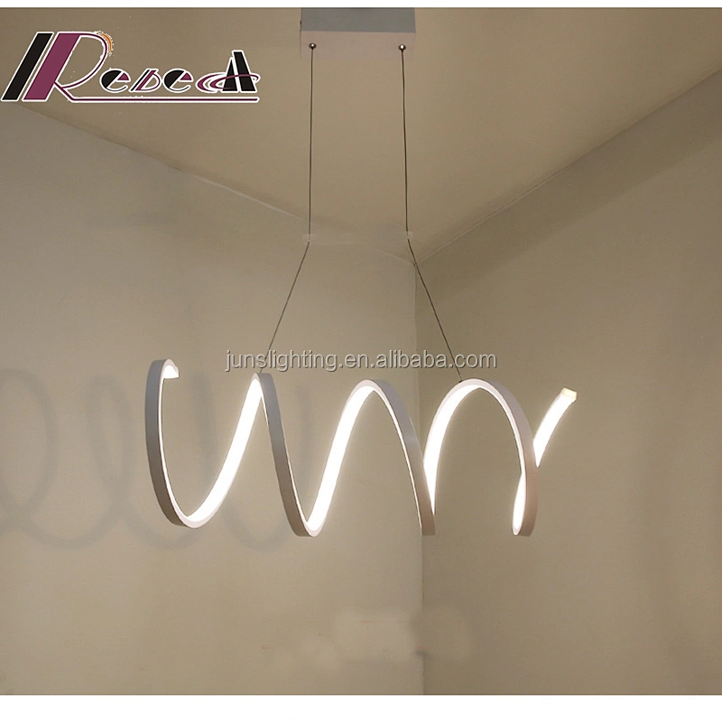 2022 New Spiral Unique Pendant Lamp For Office Chandeliers Pendant Lights