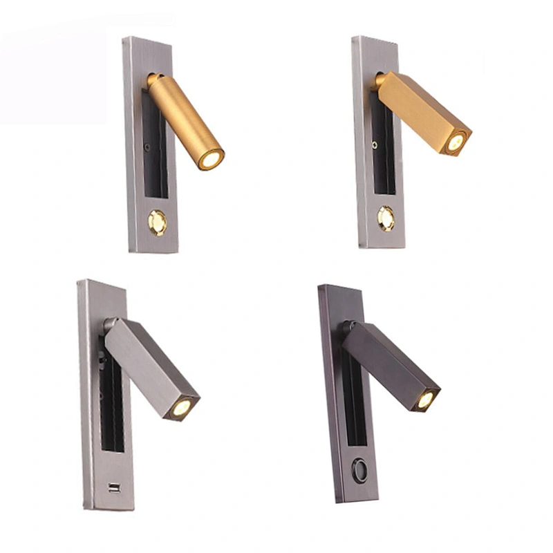 Twenty pcs  hotel wall light with usb port wall lamp