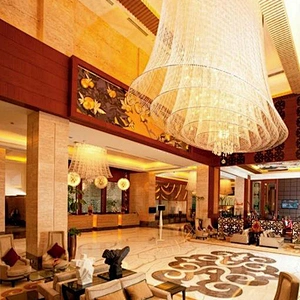 Large hotel lobby restaurants long chain chandeliers wedding crystal chandelier