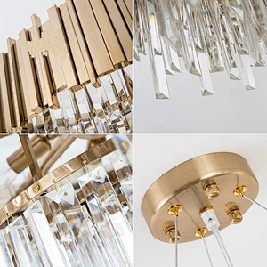 Modern Living Room Creative Restaurant Pendant Lamp Crystal Chandelier