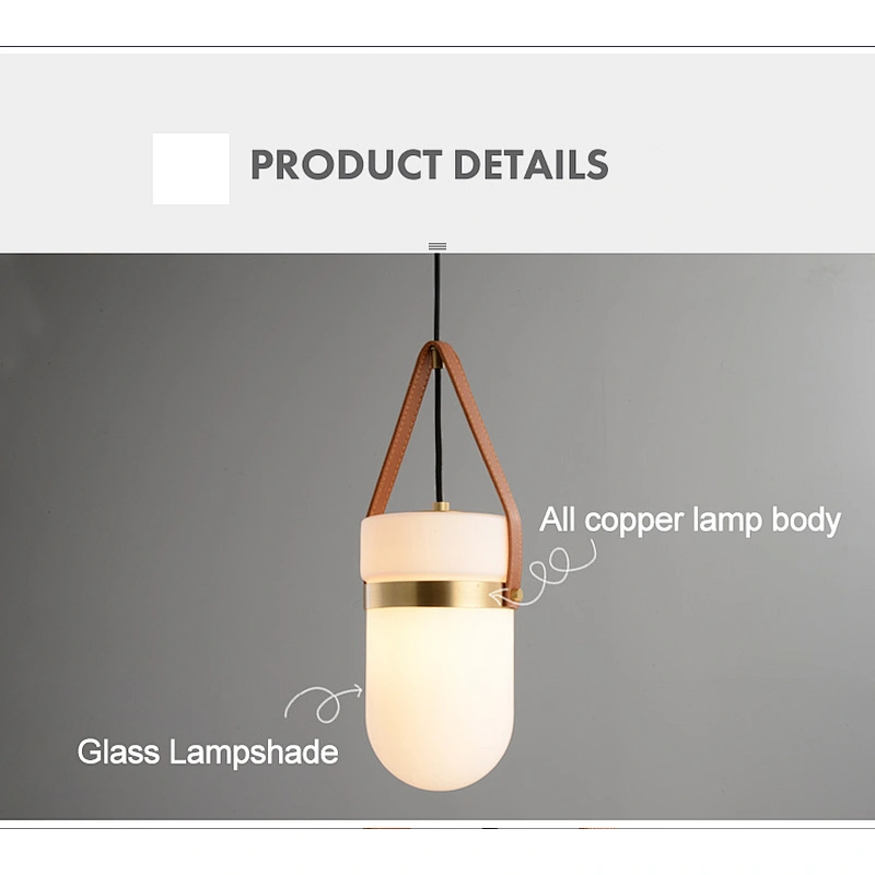 Dining Room Chandelier Simple Modern Light Luxury All Copper Pendant Lamp Creative Bedroom Chandeliers Lights