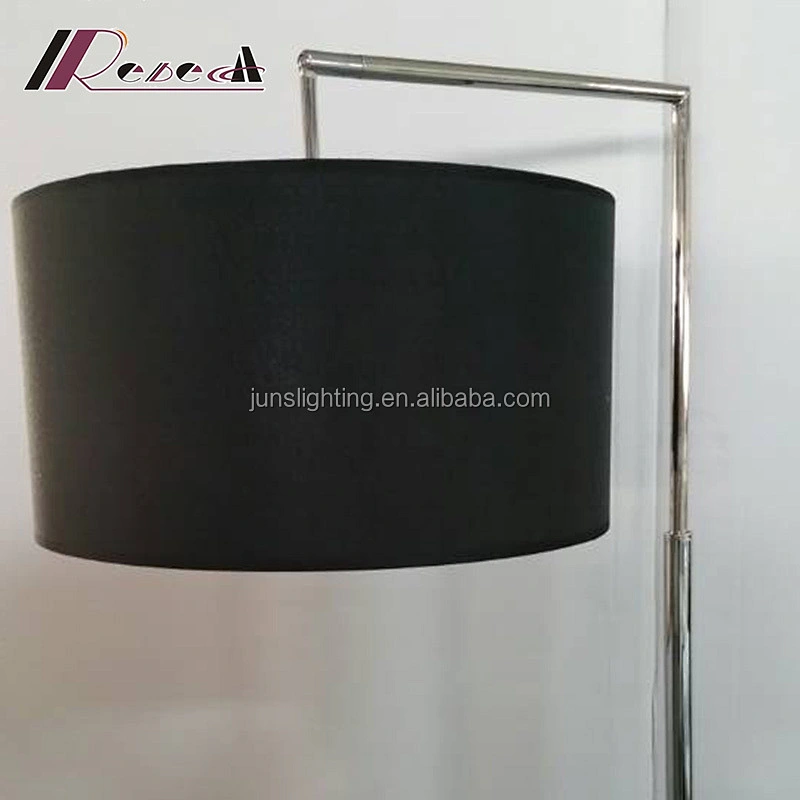 Modern irregular shape round shade floor lamp for living room