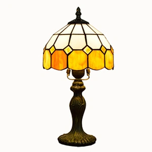 Rebecca High Quality Antique Stained Glass Tiffany Table Lamp Modern Desk Lamps