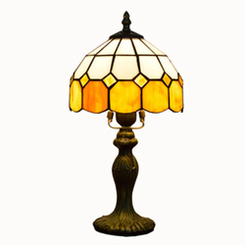 Rebecca High Quality Antique Stained Glass Tiffany Table Lamp Modern Desk Lamps