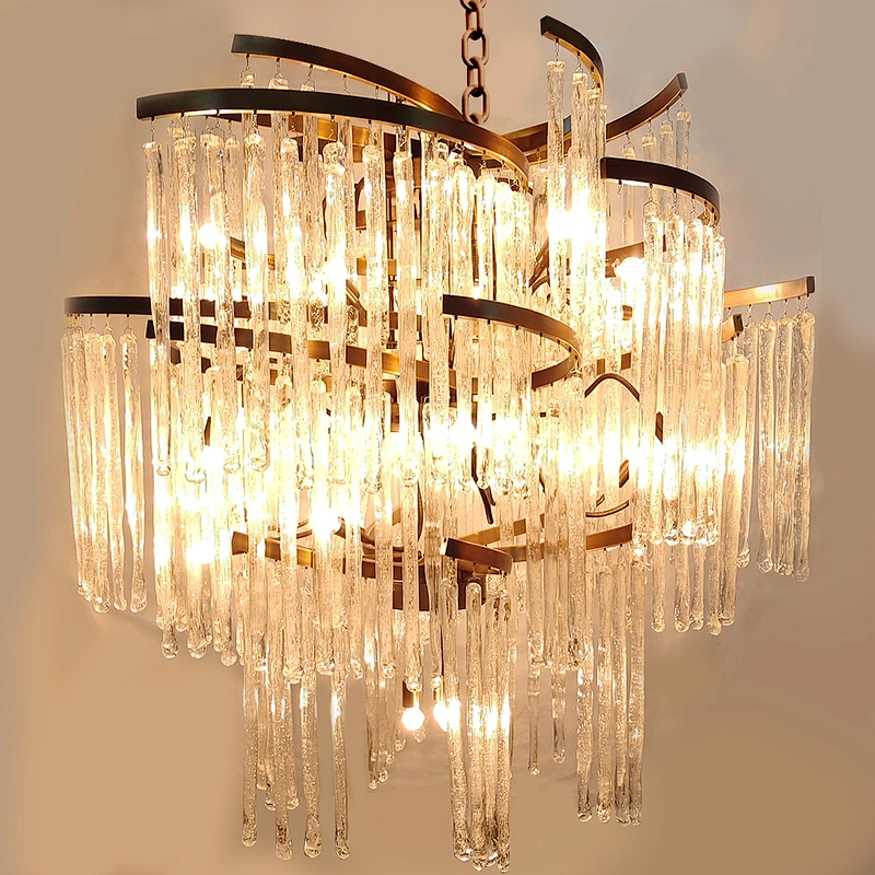 Large hotel project luxury crystal chandelier