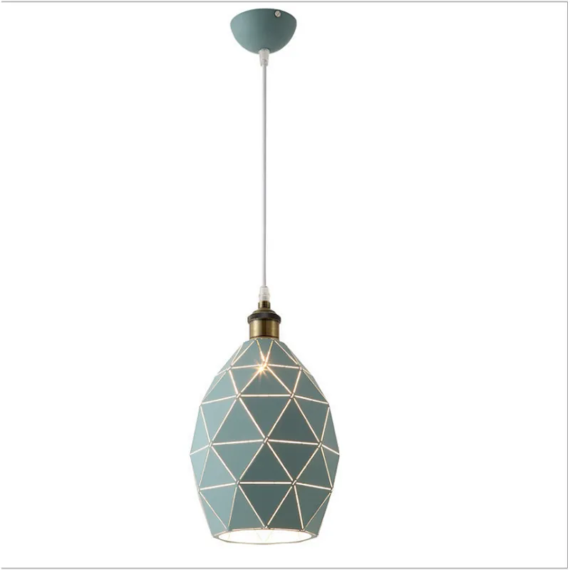 Nordic Style Chandelier Single Head Restaurant Bedroom Bar Cafe Bar Lamp Loft Industrial Wind Hanging Lighting Special Price