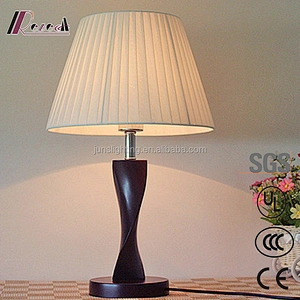 Fabric shade table lamps