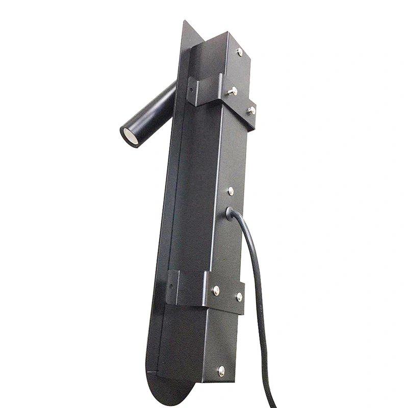 Designed modern rotatable install the lock LED wall lamp with USB inserface