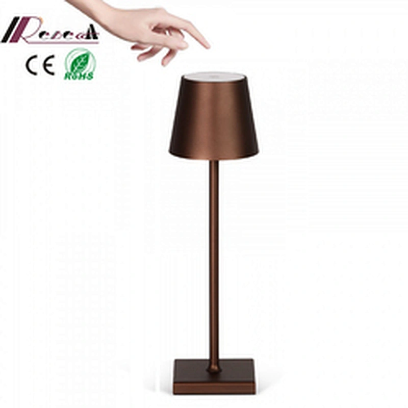Rebecca Modern Wireless Charge Hotel Desk Lamp Indoor Study Cordless Table Lamps Battery Led