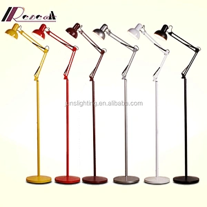 Creative two control dimming modern reading floor lamp
