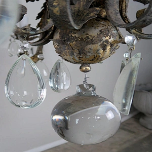 Custom hotel lighting Moroccan style crystal chandeliers Mediterranean hollow iron chandeliers&pendant lights