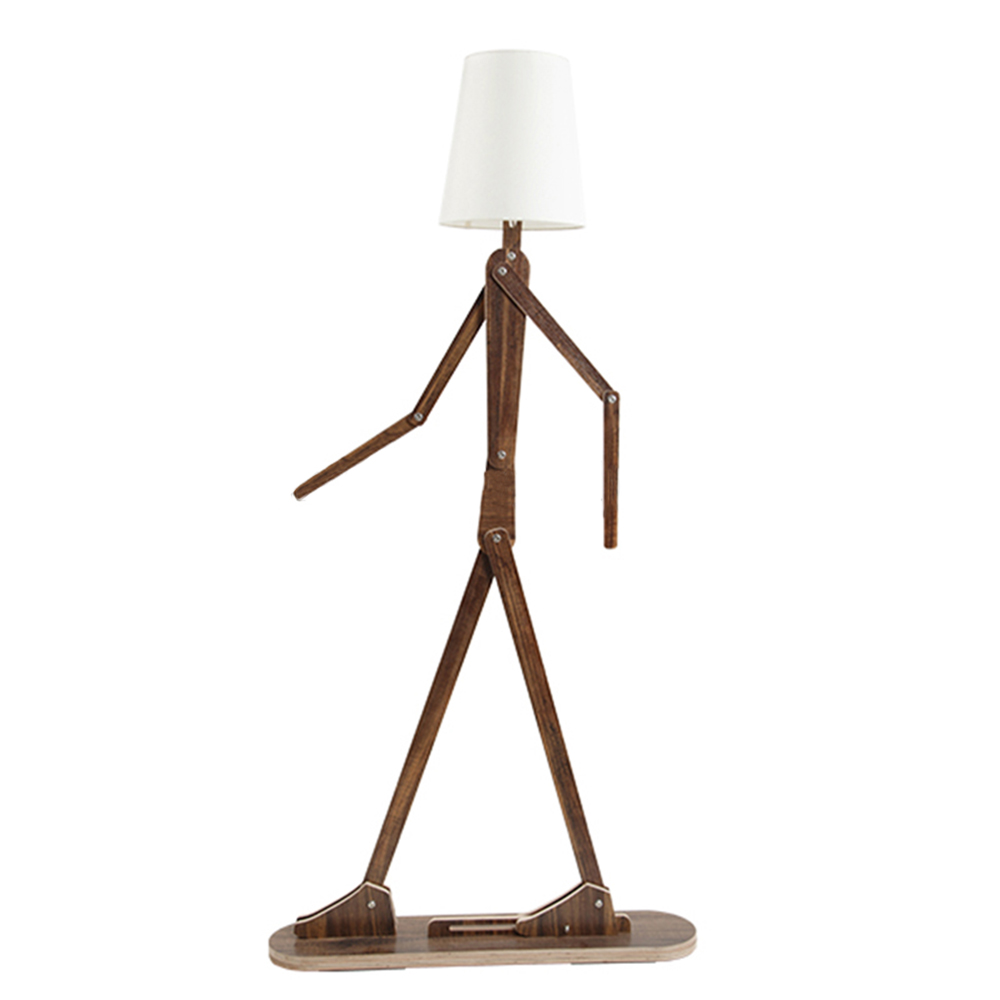 Creative funny man shape adjustable floor lamp