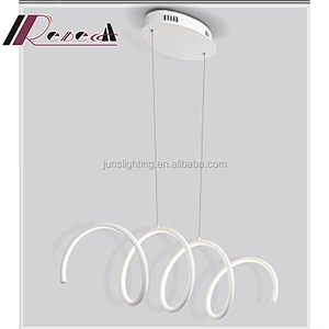 2022 New Spiral Unique Pendant Lamp For Office Chandeliers Pendant Lights