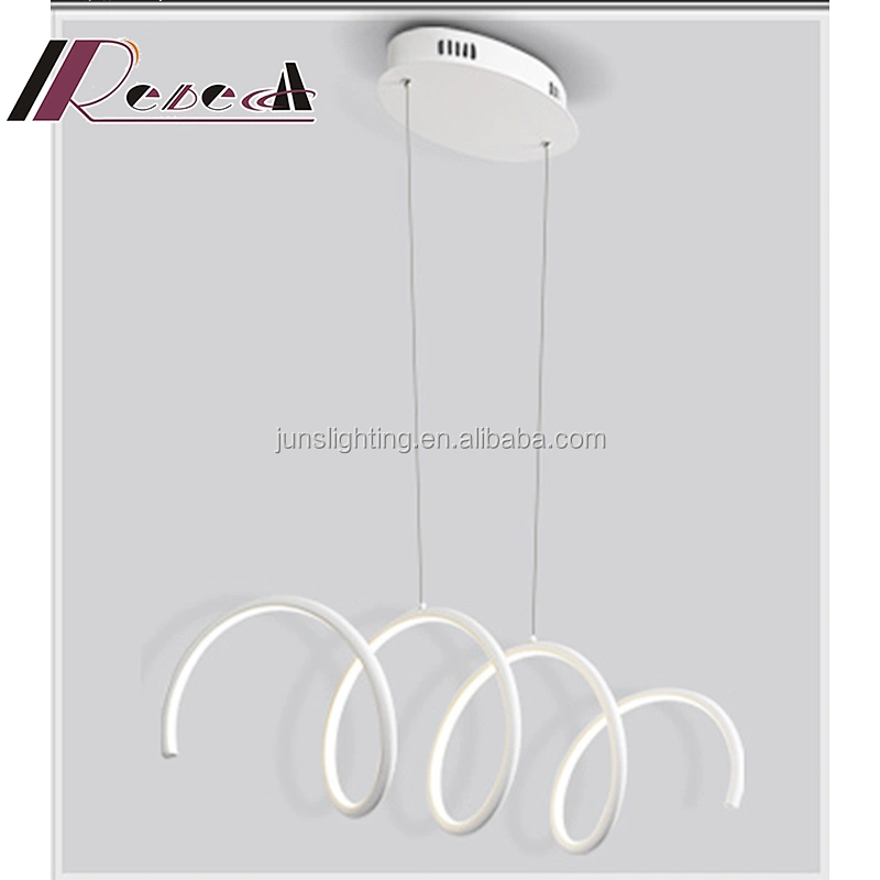 2022 New Spiral Unique Pendant Lamp For Office Chandeliers Pendant Lights