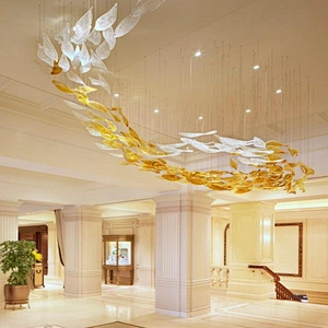 Customizable hotel lobby  luxury decorative lighting modern chandelier